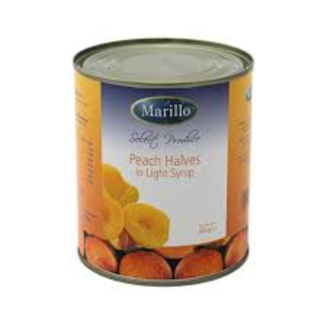 GOODBURRY PEACH HALVES IN SYRUP 820G